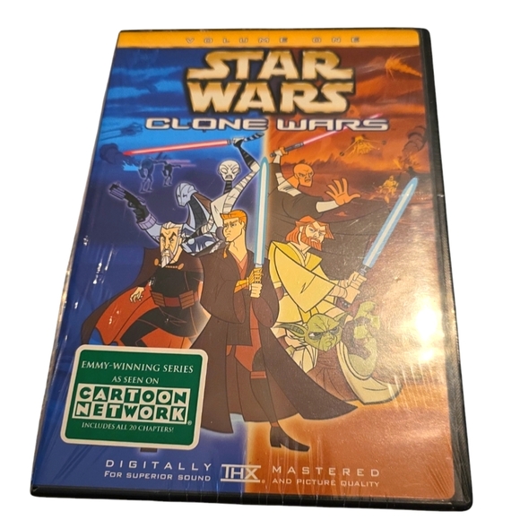Cartoon Network Other - Star Wars Clone Wars DVD